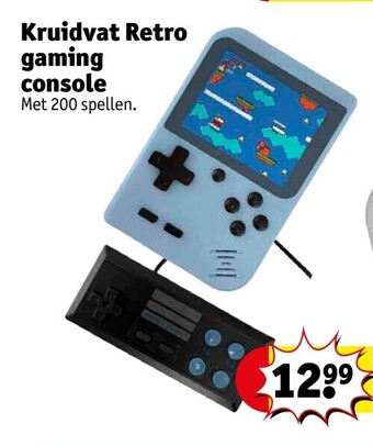 Kruidvat Kruidvat retro gaming console aanbieding