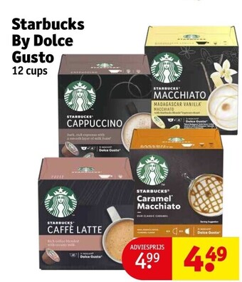 Kruidvat Starbucks by dolce gusto aanbieding