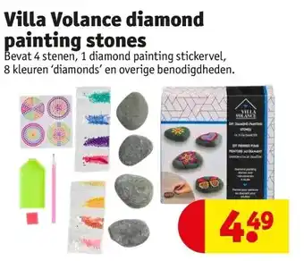 Kruidvat Villa volance diamond painting stones aanbieding