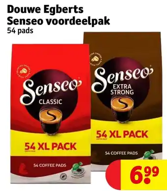 Kruidvat Douwe Egberts Senseo voordeelpak 54 pads aanbieding