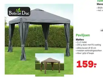 Paviljoen Matteo - 3 x 3 meter