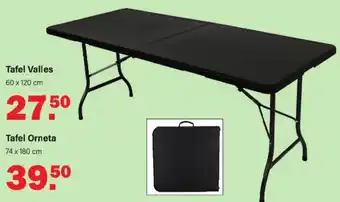 Van Cranenbroek Tafel Valles 60 x 120 cm aanbieding