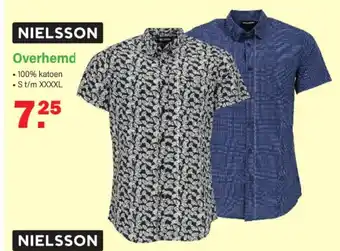 Van Cranenbroek NIELSSON Overhemd ▪ 100% katoen . S t/m XXXXL aanbieding