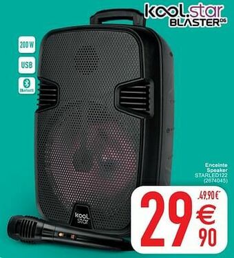 Kool.star enceinte speaker starled122
