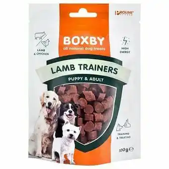 Zooplus 100g Lamb Trainers Boxby Hondensnacks aanbieding