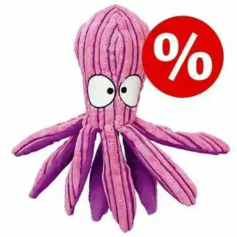 Zooplus 10% korting! KONG Cuteseas Octopus - M: L 32 x B 13 x H 11 cm - KONG Cuteseas Octopus aanbieding