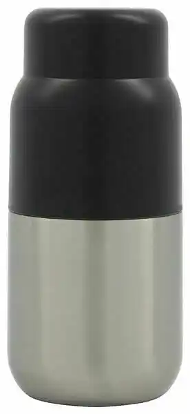 HEMA HEMA Isoleerfles 250ml Rvs Zwart (zwart) aanbieding