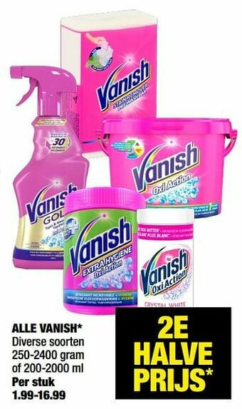 Big Bazar Alle vanish aanbieding