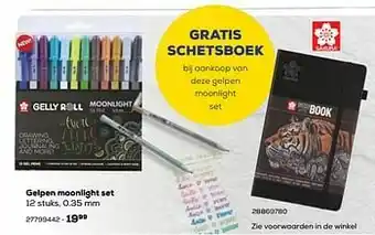 Supra Bazar Gelpen moonlight set aanbieding