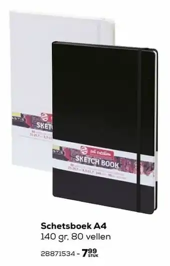 Supra Bazar Schetsboek a4 aanbieding