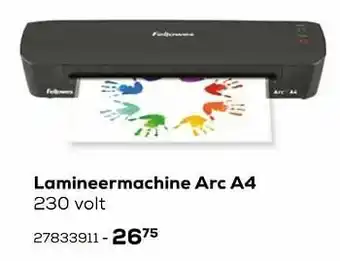 Supra Bazar Lamineermachine arc a4 aanbieding