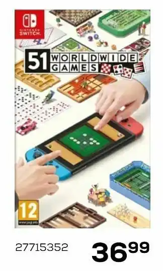 Supra Bazar Switch worldwide games aanbieding