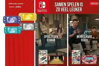 Supra Bazar Nintendo switch lite console aanbieding