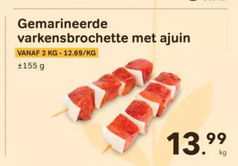 Bon Ap Gemarineerde varkensbrochette met ajuin aanbieding