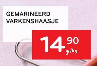 Alvo GEMARINEERD VARKENSHAASJE aanbieding