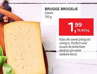Alvo BRUGGE BROODJE classic 100 g aanbieding