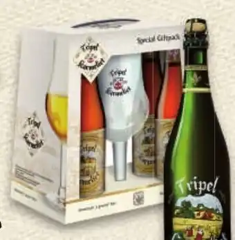 Alvo Tripel Karmeliet 4 x 4 x 33 cl + 1 Glas aanbieding