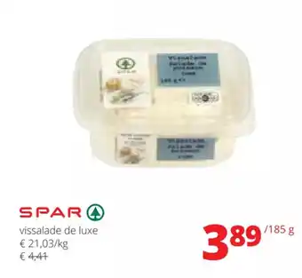 Spar Colruyt SPAR vissalade de luxe 185 g aanbieding