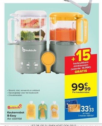 Carrefour Keukenrobot b-easy aanbieding