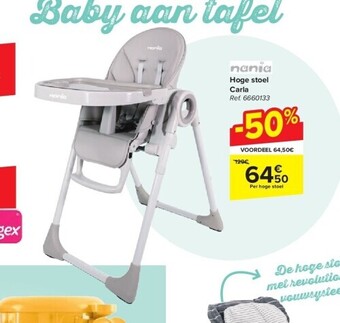 Carrefour Hoge stoel carla aanbieding