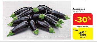 Carrefour Aubergines aanbieding