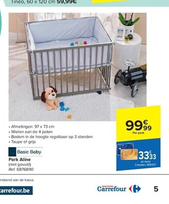 Carrefour Park aline aanbieding