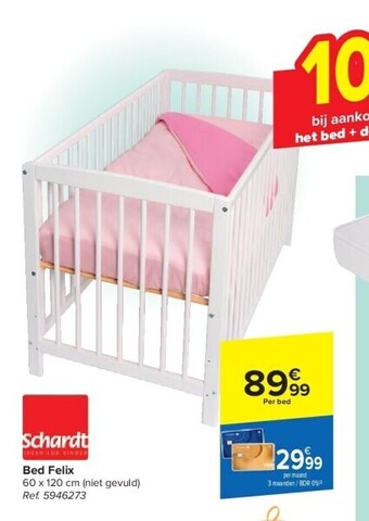 Carrefour Bed felix aanbieding