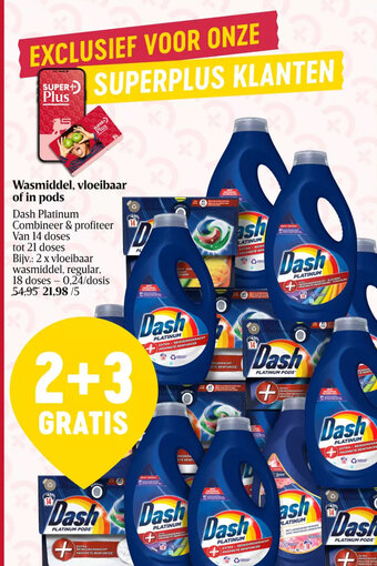Wasmiddel, vloeibaar of in pods
