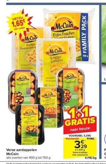 Carrefour Verse aardappelen mccain aanbieding