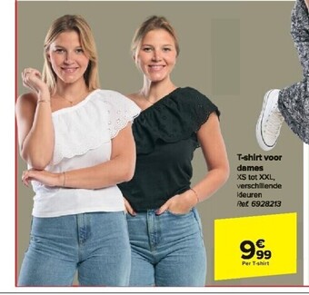 Carrefour T-shirt voor dames aanbieding