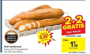 Carrefour Half stokbrood aanbieding