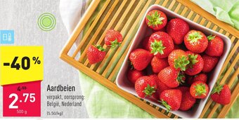 ALDI Aardbeien 500 g aanbieding