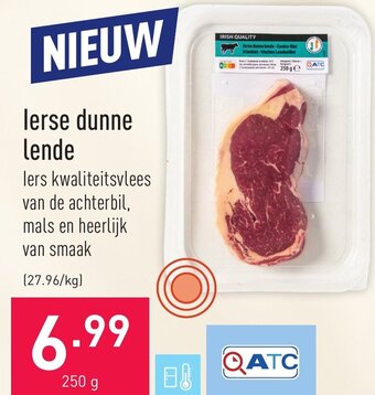 ALDI lerse dunne lende 250 g aanbieding