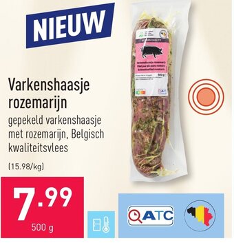 ALDI Varkenshaasje rozemarijn 500 g aanbieding