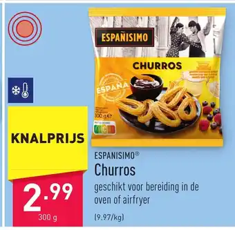 ALDI Churros 300 g aanbieding