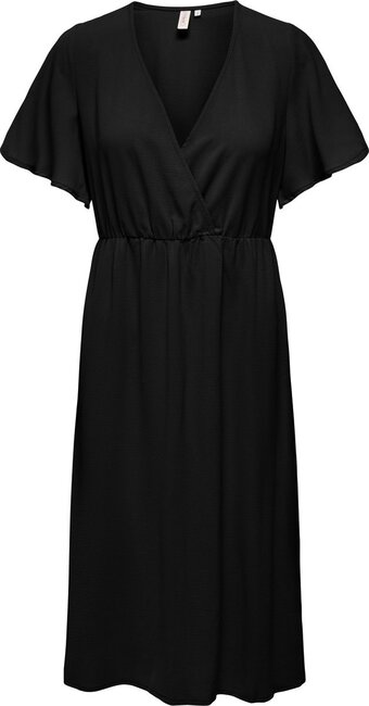 Only onlmette ss wrap dress wvn dames jurk - maat l