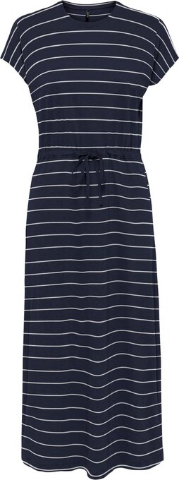 Only onlmay s/s midi dress box jrs dames jurk - maat l
