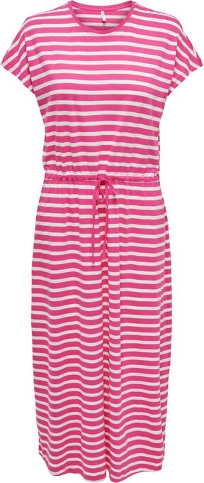 Only onlmay s/s midi dress box jrs dames jurk - maat m