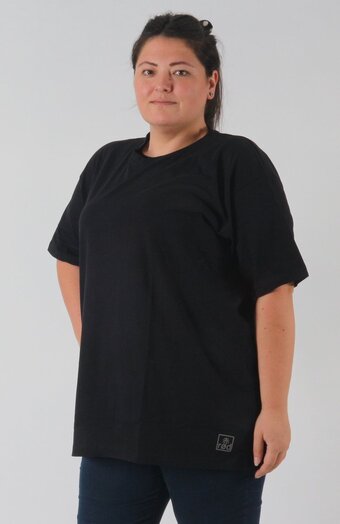 Cupla grote maten unisex t-shirt v hals