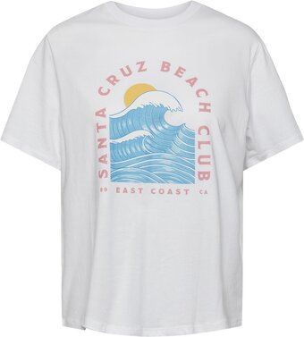 Bol.com Pieces pcbanda ss tee bc sww dames t-shirt - maat l aanbieding