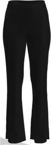 Pieces pcnala hw flared pant qx bc dames - maat l-48/50