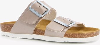Hush puppies dames bio slippers taupe - beige - maat 41 - extra comfort - memory foam