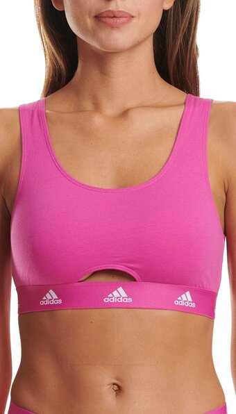 Adidas sport scoop bralette dames beha - maat l