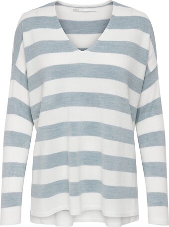 Only onlamalia l/s v-neck cc knt dames trui - maat m
