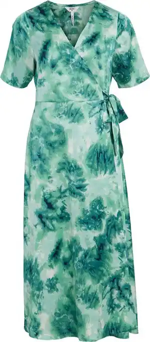 Object objsumai elin s/s wrap dress a div dames jurk - maat 44