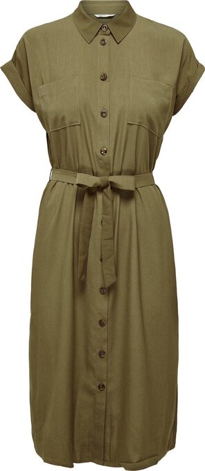 Only onlhannover s/s shirt dress noos wvn dames jurk - maat 40