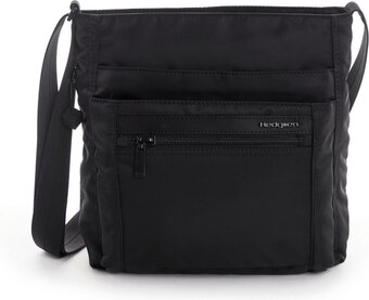 Hedgren dames crossbody tas / schoudertas - inner city - zwart