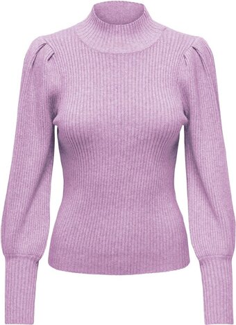Only onlkatia l/s highneck pullover knt noos dames - maat xs