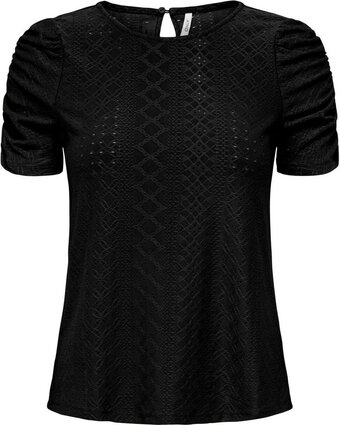 Only onlsandra s/s puff top jrs dames top - maat m