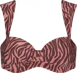 Beachlife zebra dames bikinitopje - maat c42